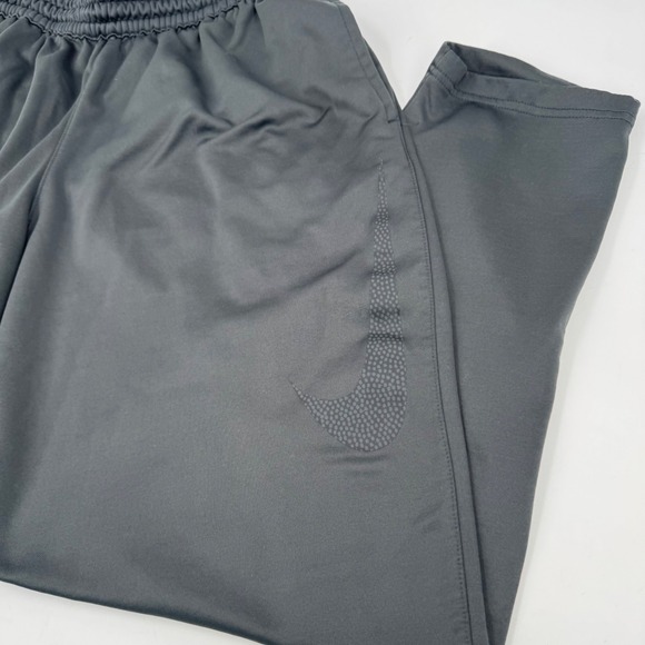 Nike Athletic Training Pants 2XLT Track Warm Up Gray with Red Waist AQ2715-060 - Picture 5 of 15